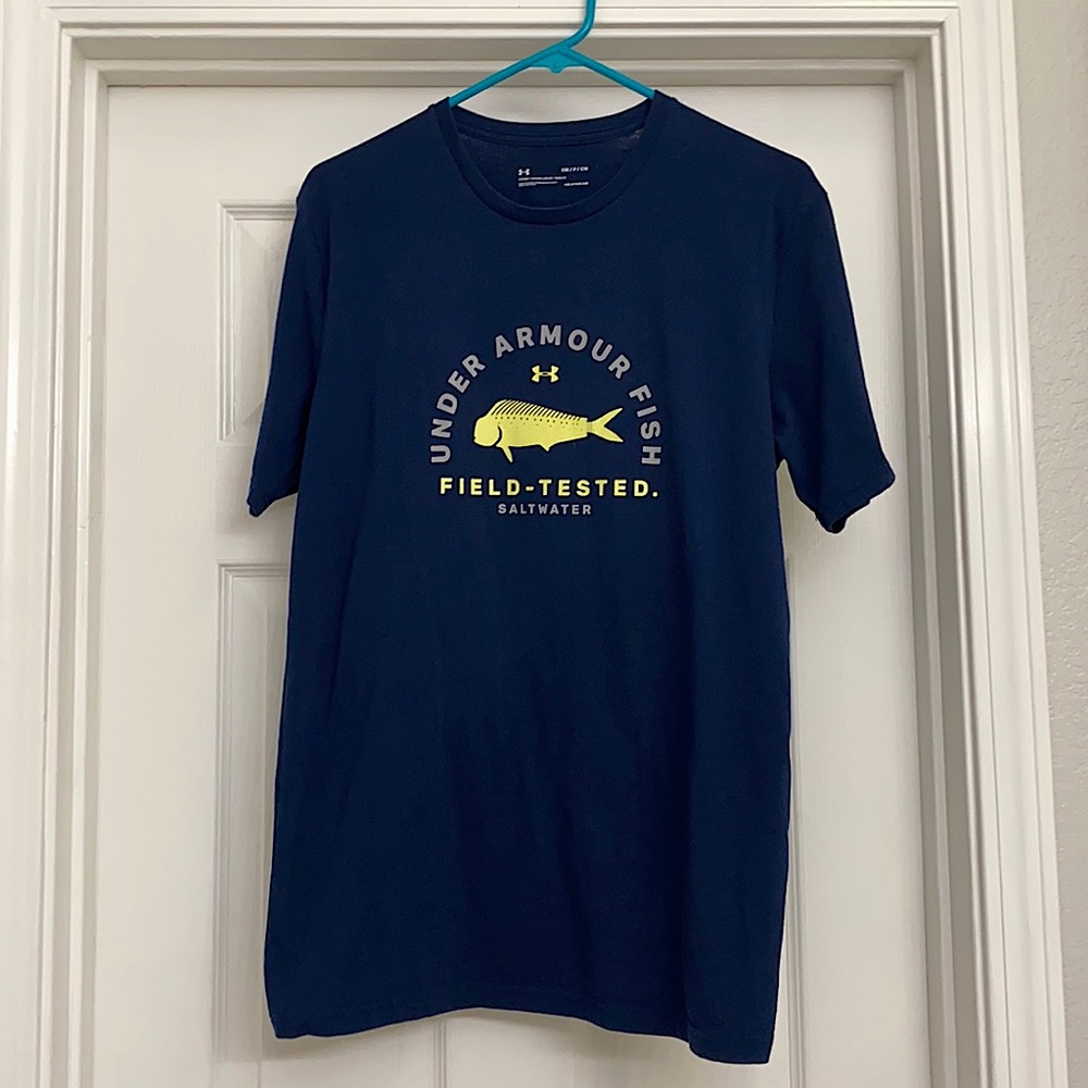 Under Armour Loose Heatgear Small Fishing Tee